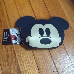Disney Mickey Mouse Pouch Wallet Coin Purse Mini Makeup Bag